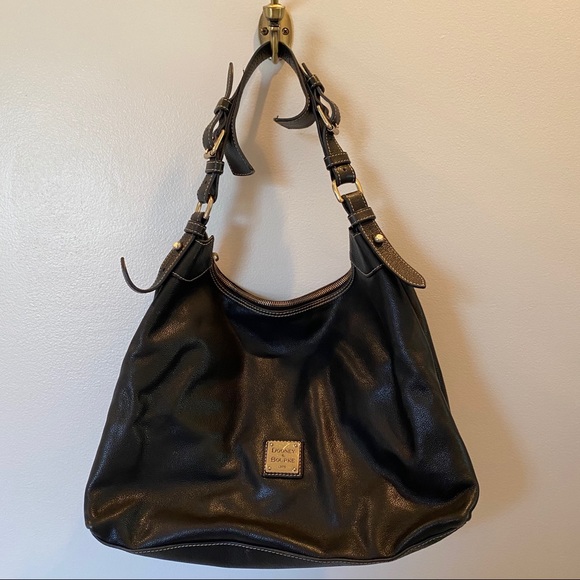 Dooney & Bourke Handbags - dooney & burke black leather purse